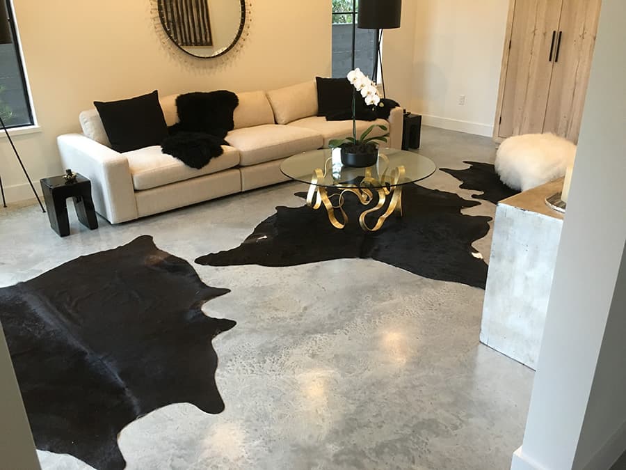Epoxy flooring project by Andy's Concrete Floors